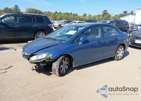 2011 Honda Civic Lx из США, поврежденный, VIN 2HGFA1F58BH524903